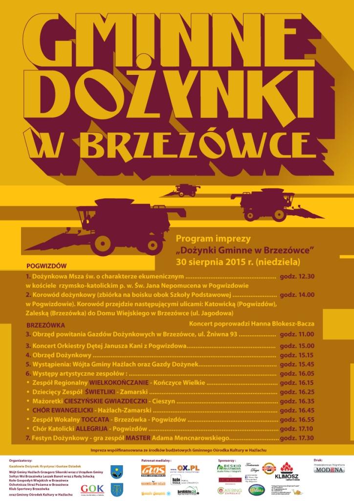 Gminne dożynki w brzezówce 30.08