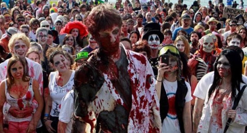 Flash Mob - Bielsko-Biała - Zombie Walk 30.08