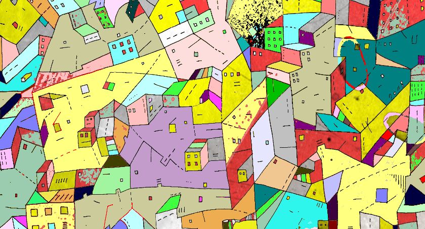 Wystawa obrazów graficznych Lecha Kotwicza - Idziemy w mia100 