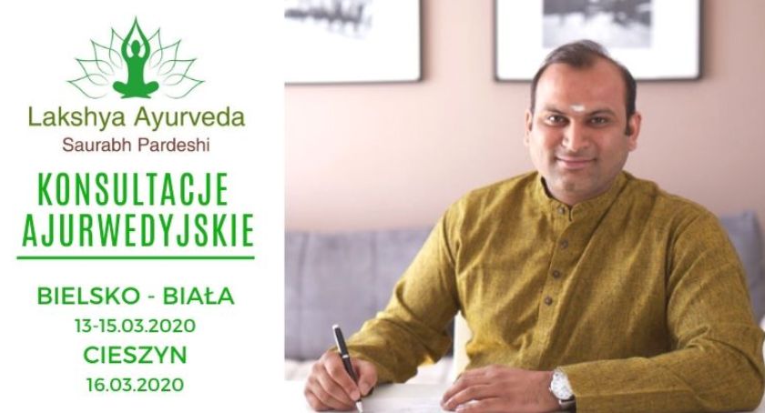 Konsultacje Ayurvedyjskie z Saurabhem Pardeshi 13/15.03