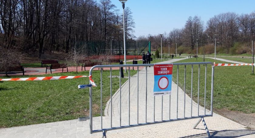 Tam nie wejdziecie: Parki, bulwary, mejsca rekreacji zamknięte 