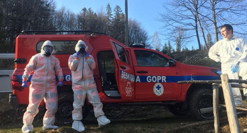 Beskidzi GOPR ma nowe zadania w czasie koronawirusa