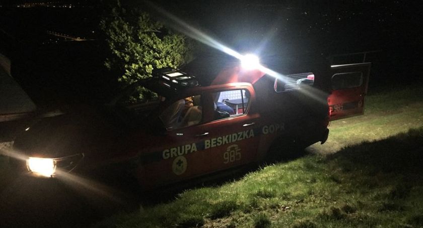 GOPR ewakuował dotkliwie pobitą kobietę