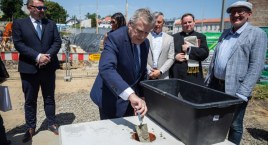 Wmurowano kamień węgielny pod Interaktywne Centrum Bajki i Animacji OKO w Bielsku-Białej