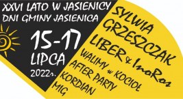 Dni Gminy Jasienica 2022 PROGRAM | Wystąpią: Sylwia Grzeszczak, Liber i InoRos, After Party