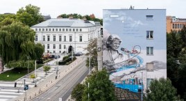 Mural z podobizną Marii Koterbskiej i tramwaj jej imienia - tak Wrocław upamiętnił bielszczankę