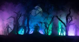 Horror Run 2024, czyli nocny bieg po lesie pełnym zombie. 