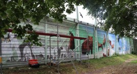 Powstaje najdłuższy mural w Bielsku-Białej [FOTO]