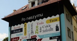 Po naszymu - nowy ciekawy mural powstał w Cieszynie