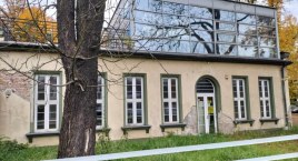 Pałacyk i dawne korty przy Parku Włókniarzy będą gotowe w przyszłym roku. Wiadomo co tam powstanie