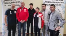 Martin Schmitt odwiedził beskidzką szkołę