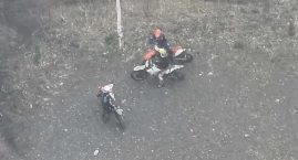 Policjanci i leśnicy wspólnie przeciwko crossowcom