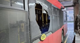 Do autobusu strzelono ze śrutówki, pocisk minął pasażerkę o włos