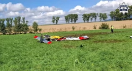 Tragiczny wypadek lotniczy w Lipowej. Awionetka spad…