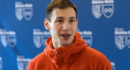 Kacper Tomasiak z tytułem Zasłużony dla Miasta Bielska‑Białej