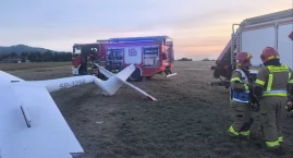 Tragiczny wypadek szybowca na lotnisku w Aleksandrowicach