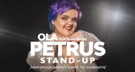 Stand‑up Ola Petrus na dachu Cavatina Hall