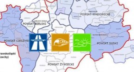 Bielsko-Biała i Żywiec w województwie małopolskim?