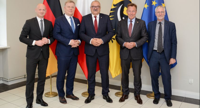 Marszałek Cezary Przybylski spotkał się z wiceprzewodniczącym Bundestagu