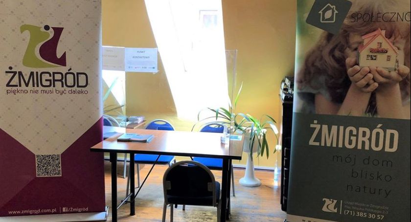 Punkt kontaktowy w Żmigrodzie 