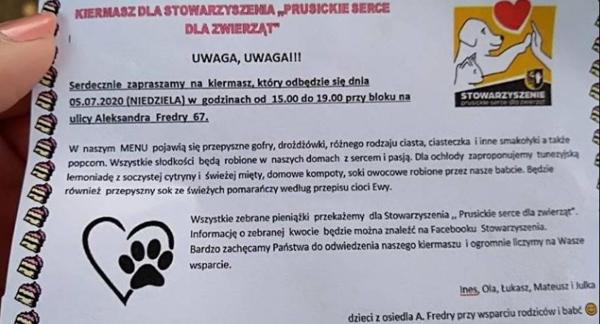 Kiermasz dla Stowarzyszenia 