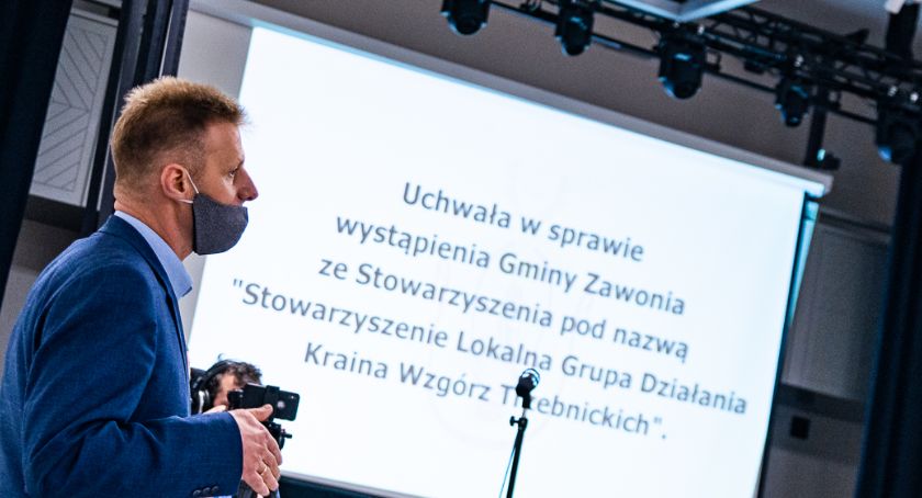 Gmina Zawonia wystąpiła z LGD