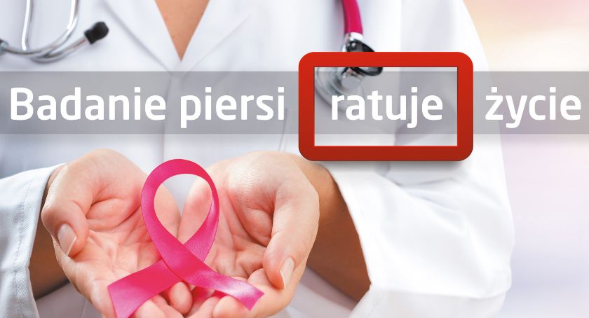 Badanie piersi ratuje życie