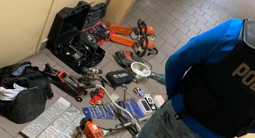 Policja ujęła szajkę włamywaczy