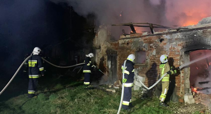 Tragiczne skutki pożaru - jedna ofiara śmiertelna