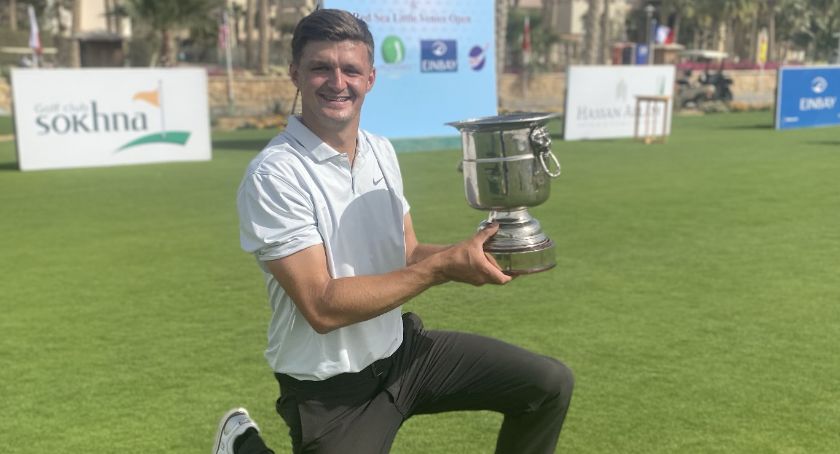 Mateusz Gradecki wygrał pierwszy turniej międzynarodowej ligi Pro Golf Tour w tym sezonie