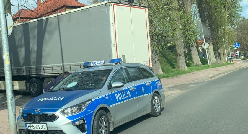 Kłopoty TIR-a