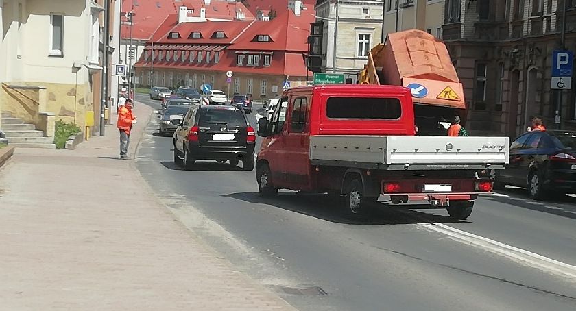 Utrudnienia na ulicy Bochenka