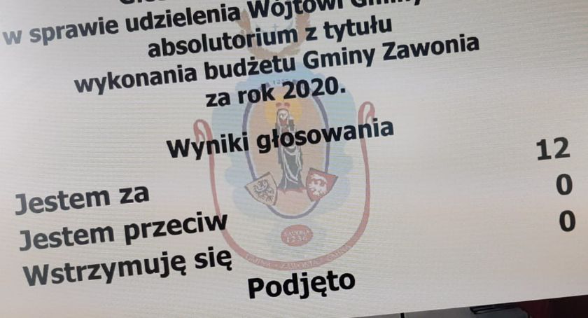 Absolutorium dla wójt - Mieszkaniec nieopuszczony do debaty