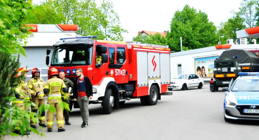 Uwaga. Akcja saperów na stacji Orlen