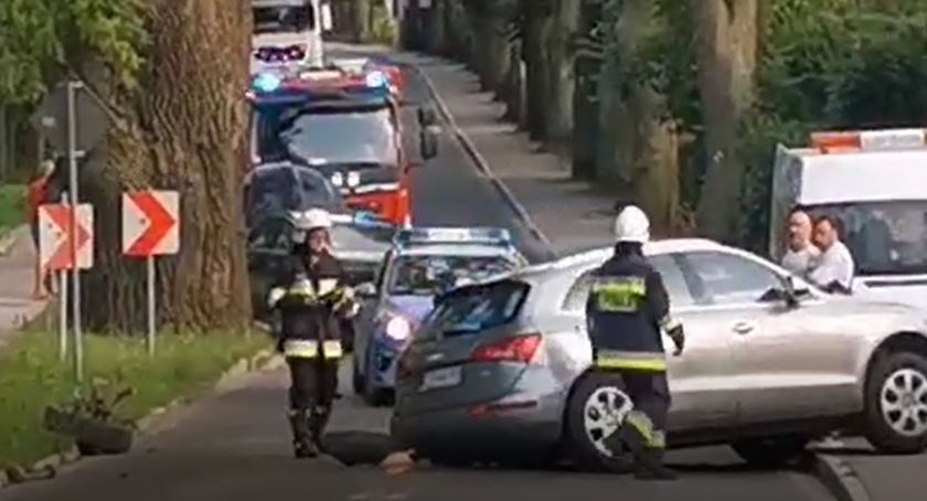 Zderzenie w Obornikach Śląskich