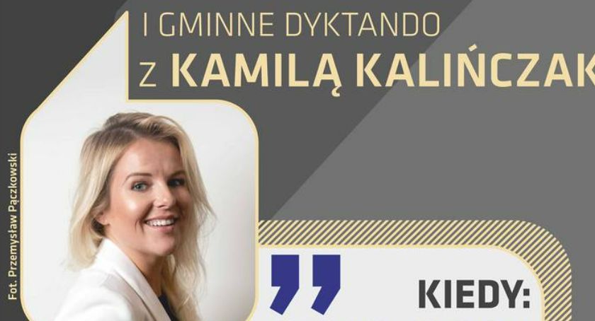 Gminne dyktando już dzisiaj