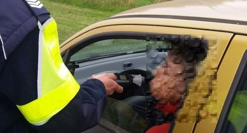 Nietrzeźwy na zakazie