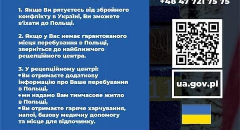 Polska przyjmuje uchodźców