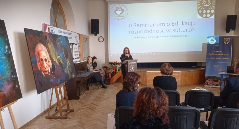 Różnorodność w kulturze - seminarium w Liceum Ogólnokształcącym