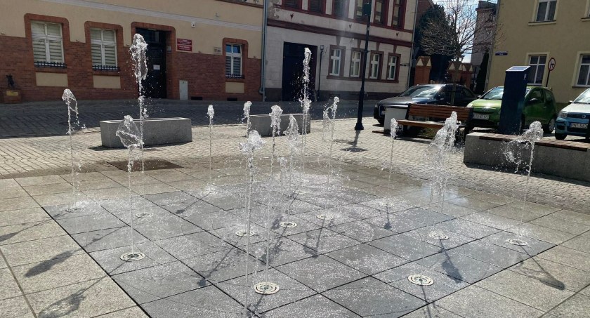 Obudziła się żmigrodzka fontanna