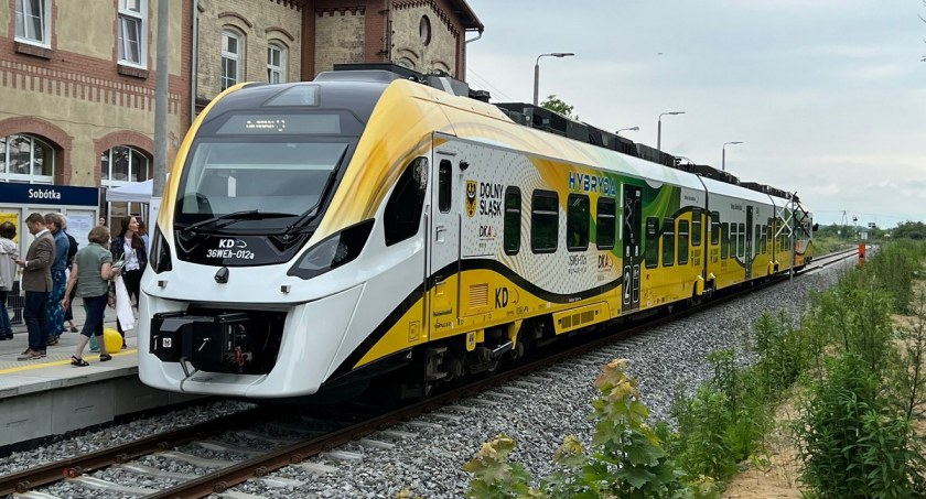 Koleje Dolnośląskie jadą już na trasie z Wrocławia przez Sobótkę do Świdnicy!