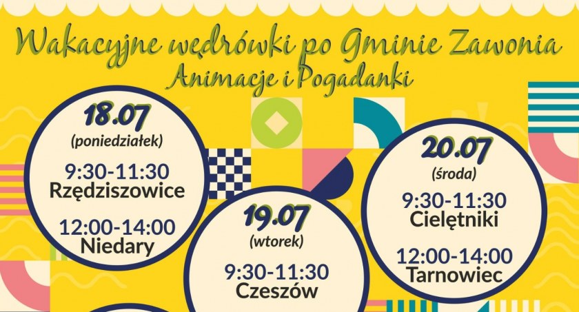 Warsztaty dla dzieci w gminie Zawonia