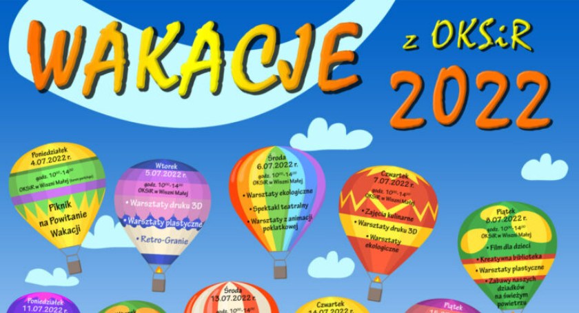 Wakacyjne plany dla dzieci w Wiszni Małej