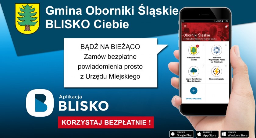 Ściągnij aplikację, by być na bieżąco