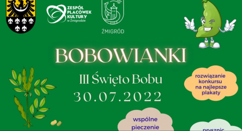 Bób, kiełbaski, zabawa taneczna