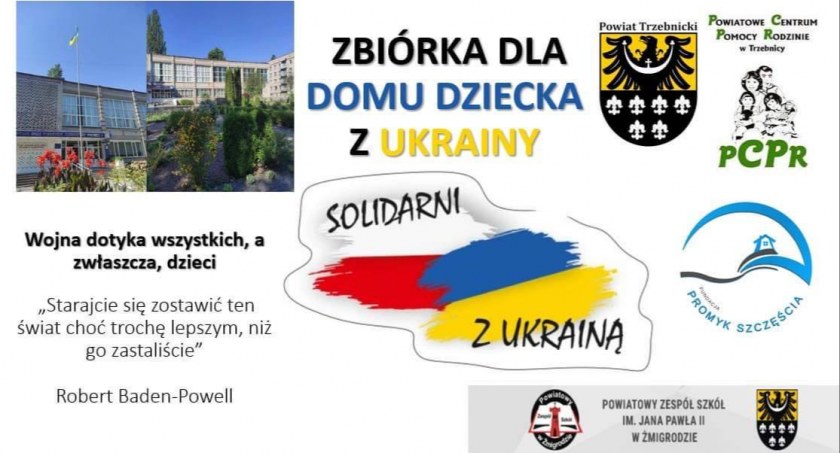 Pomoc humanitarna dla dzieci z Żytomierza