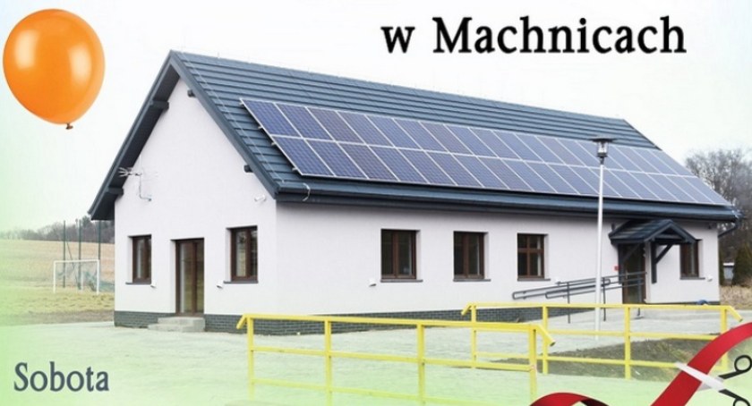 Otwarcie świetlicy w Machnicach