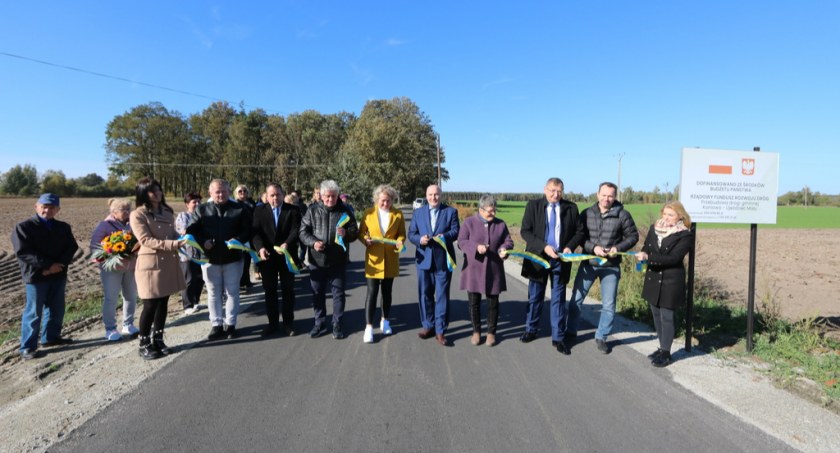 Nowa droga w gminie Trzebnica