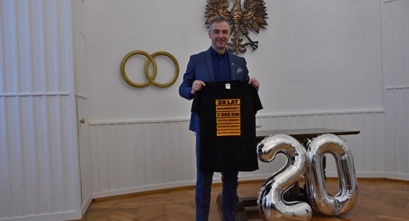 Jubileusz burmistrza Roberta Lewandowskiego