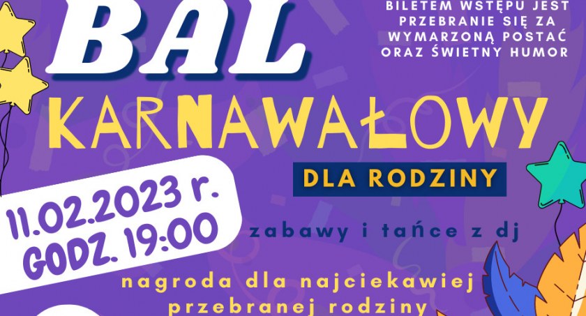 Bal karnawałowy w Żmigrodzie